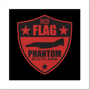 F-4 Phantom Red Flag Posters and Art